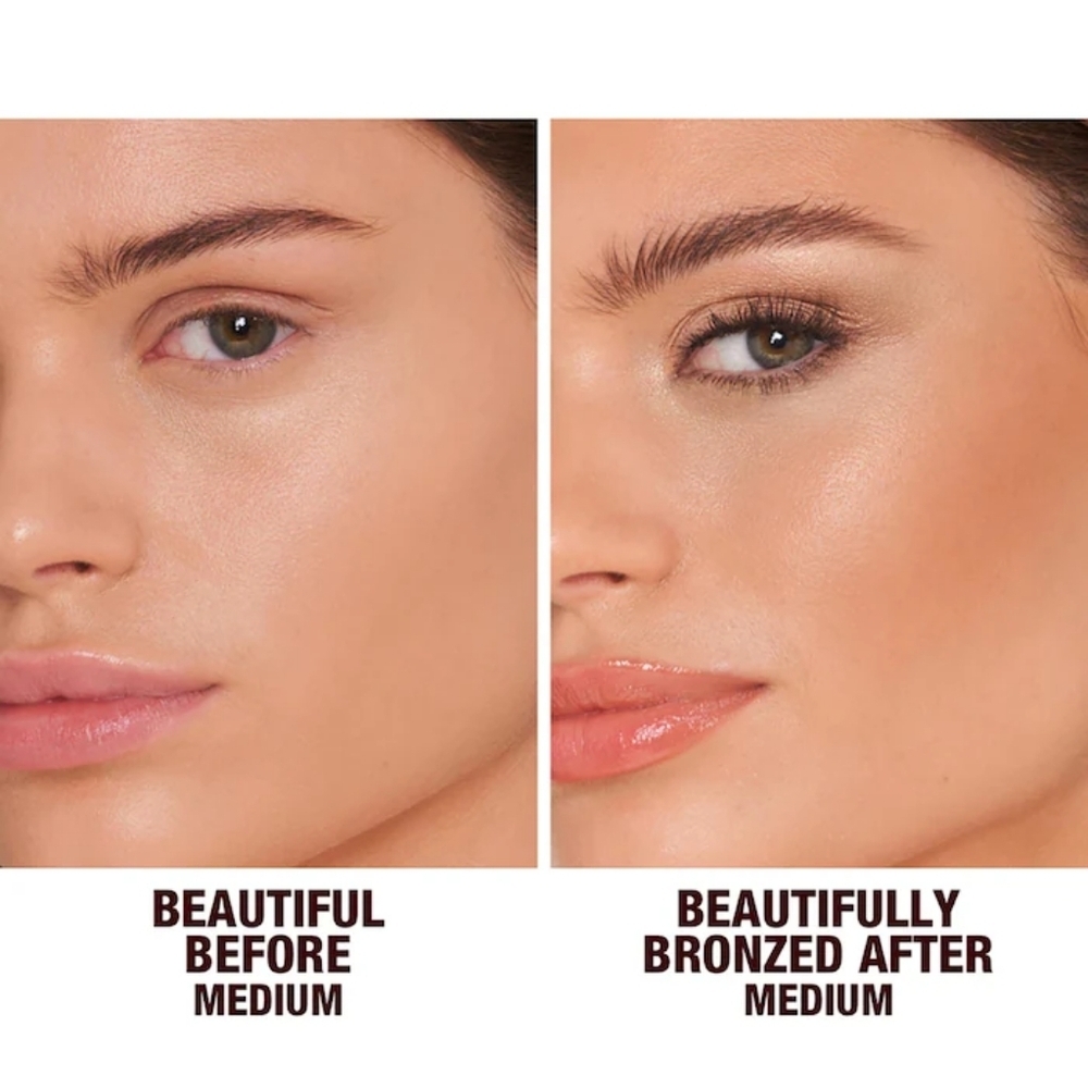 Charlotte Tilbury Beautiful Skin Sun-Kissed Glow Cream Bronzer - 2 Medium - Picture 3 of 10